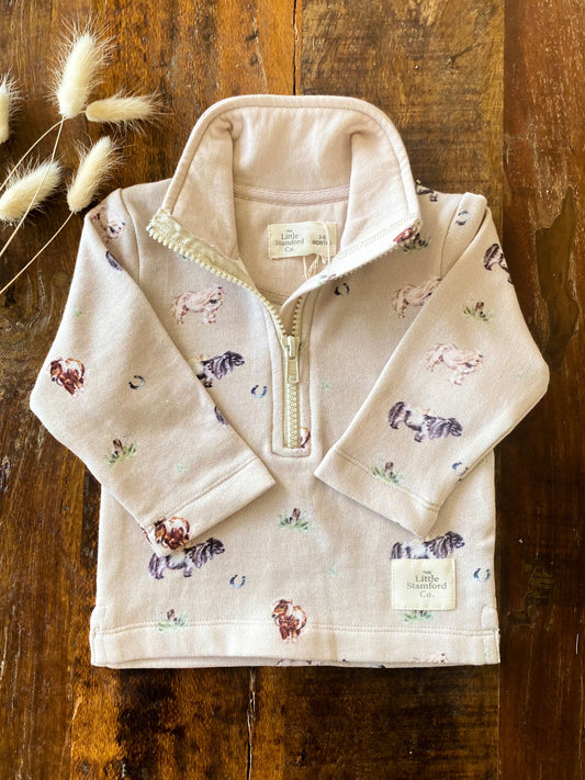 Little Stamford Shetland Pony Children’s Fleece Top