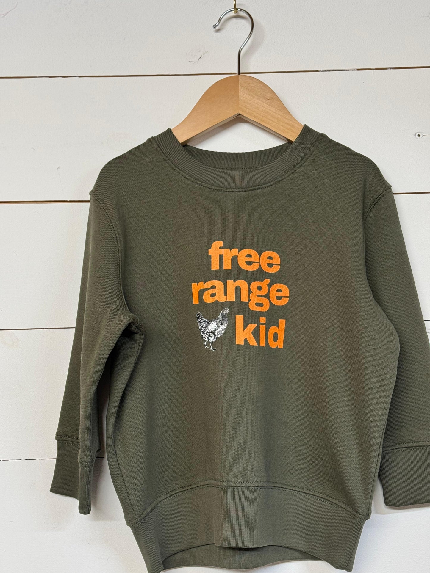 Sew Aneira 2.0 Free Range Kid Khaki Chicken Sweatshirt